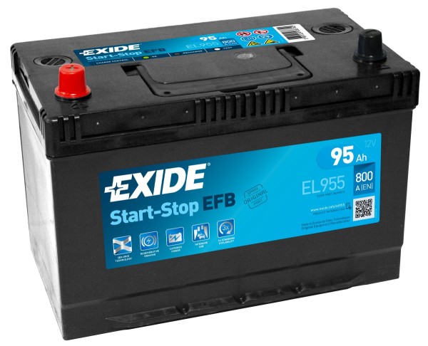 Exide EL955 Start-Stop 12V 95Ah EFB