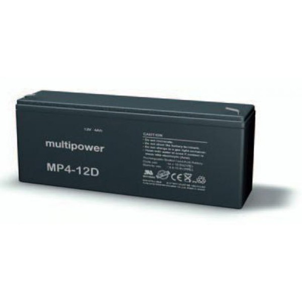 Multipower MP4-12D MP 12V 4Ah AGM