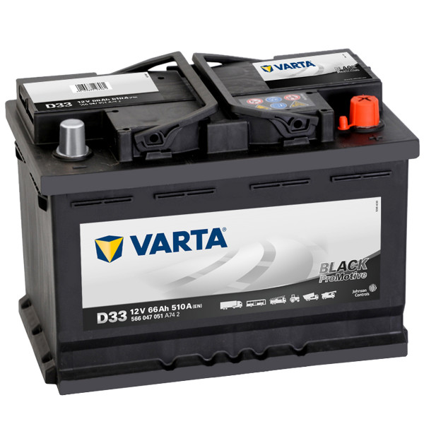 Varta D33 Promotive Heavy Duty 12V 66Ah Zuur 566047051A742