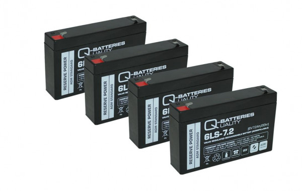 Q-Batteries 6LS-7.2 LS 6V 7.2Ah AGM