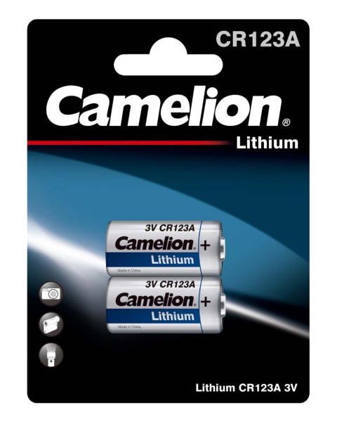 Camelion Ultimate Power 3 Camera batterij, Randapparatuur batterij CR123A-BP2