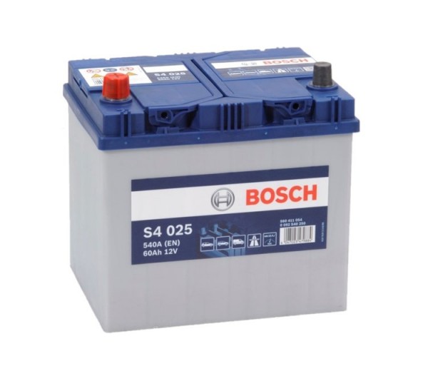 Bosch S4 025 12V 60Ah Zuur 0092S40250