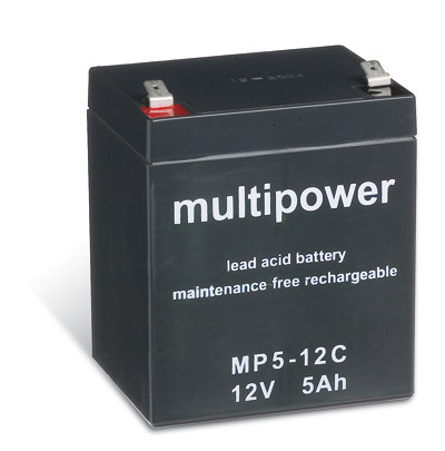 Multipower MP5-12C MP Cyclus 12V 5Ah AGM