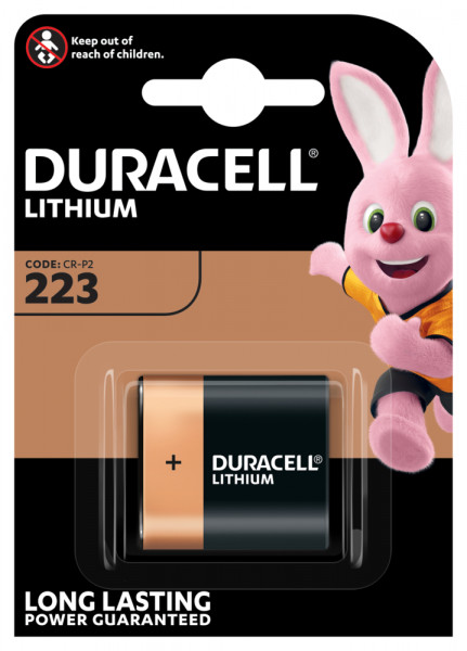 Duracell Lithium batterij DL223 1stuk(s) 6V 1.4Ah