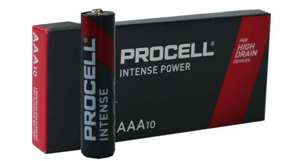 Duracell Procell Alkaline Intense Power LR3 AAA Battery MN 2400. 1.5V 10 st. (Box)