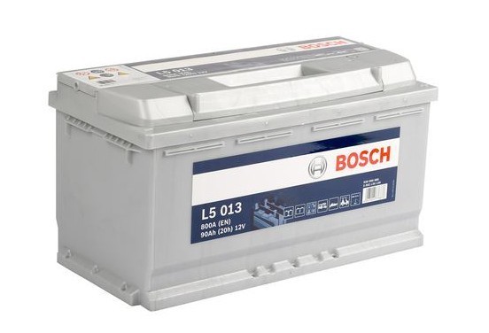 Commotie Editor badge L5013 Bosch 0092L50130 semi tractie accu 12V 90Ah CCA 800EN 930090080