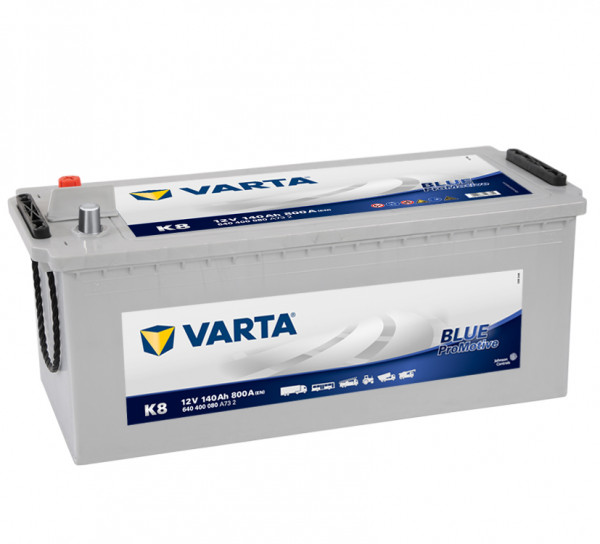 Varta K8 Promotive Super Heavy Duty 12V 140Ah Zuur 640400080A732