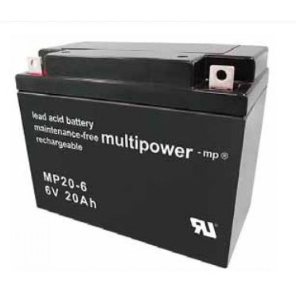 Multipower MP20-6 MP 6V 20Ah AGM