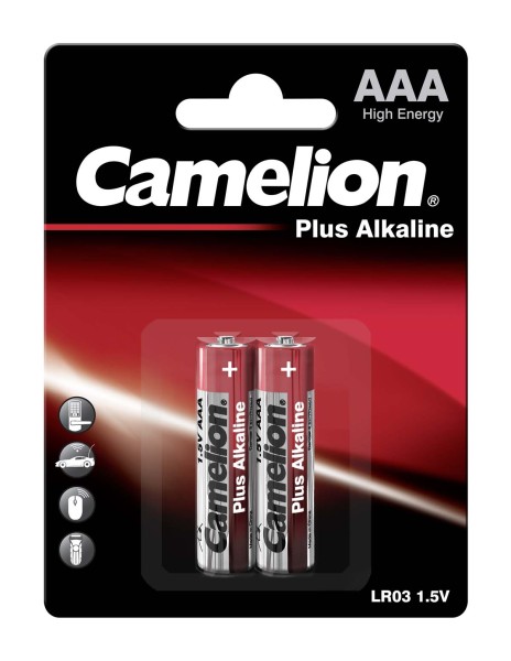 Camelion High Energy 1.5 1.25Ah Randapparatuur batterij LR03-BP2