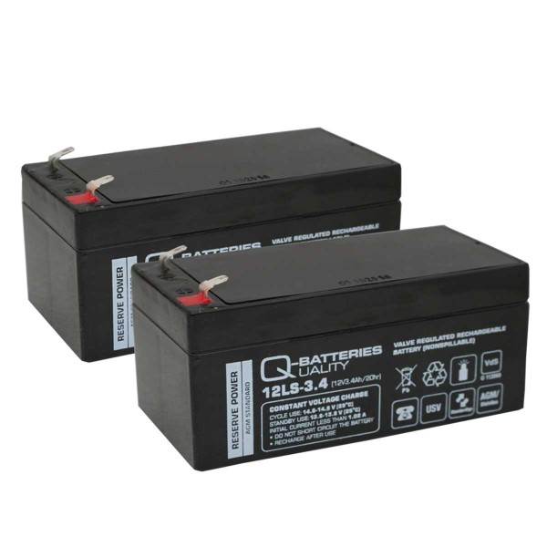 Q-Batteries 12LS-3.4 LS 24V 3.4Ah AGM