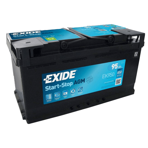 Exide EK960 Start-Stop 12V 96Ah AGM