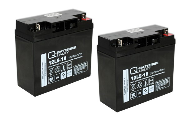 Q-Batteries 12LS-18 LS 24V 18Ah AGM