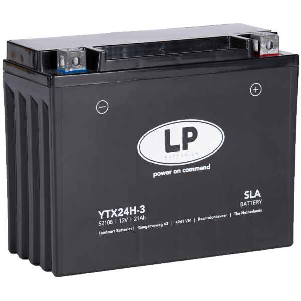 LP battery MB YTX24H-3 SLA 12V 21Ah AGM