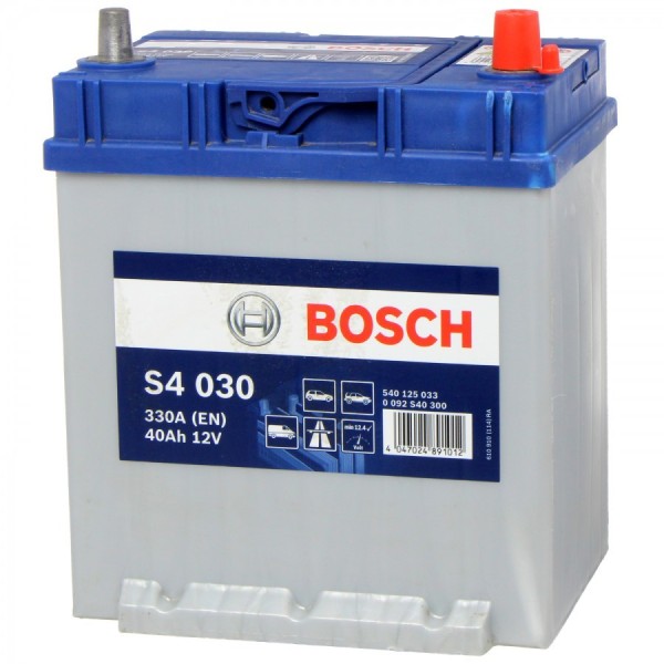 Bosch S4 030 12V 40Ah Zuur 0092S40300