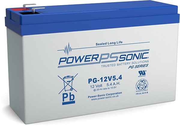 Powersonic PG-12V5.4 PG 12 5.4Ah AGM