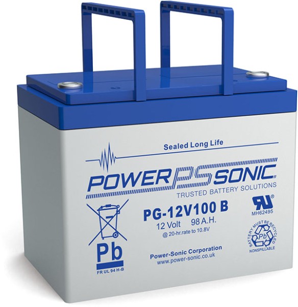 Powersonic PG-12V100 PG 12 100Ah AGM