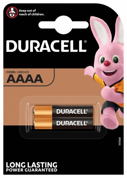 Duracell AAAA batterij MX 2stuk(s) 1.5V