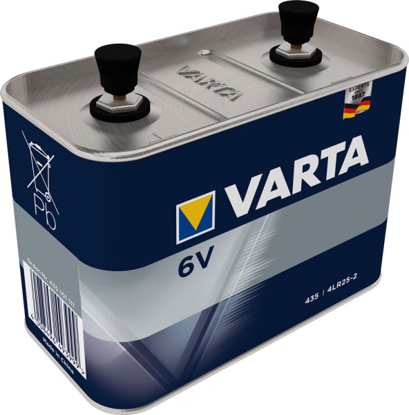Varta Professional Worklight 435. 4R25-2 Work 6V Blokbatterij (los)