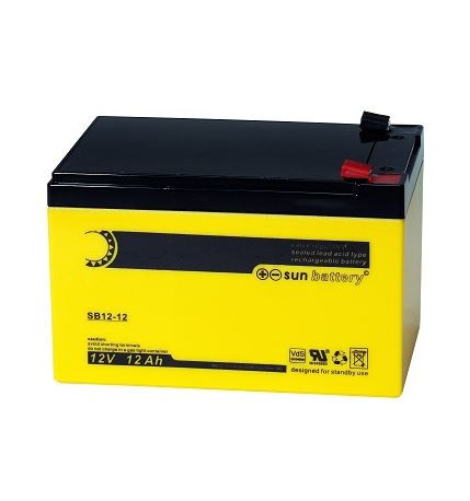 Zonnebatterij SB 12-12L 12V 12 Ah (C20) (VdS)