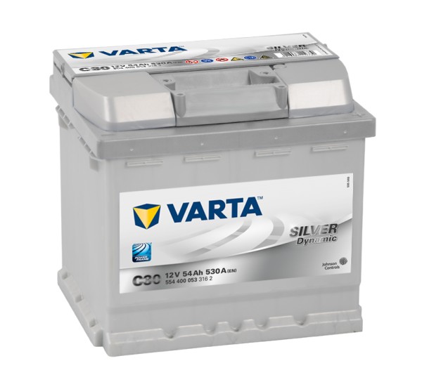 Varta C30 Silver Dynamic 12V 54Ah Zuur 5544000533162