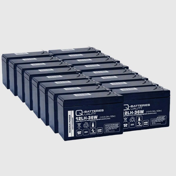 Vervangende batterij RBC27 voor UPS-systeem van APC SU48R3XLBP 12V 9 Ah