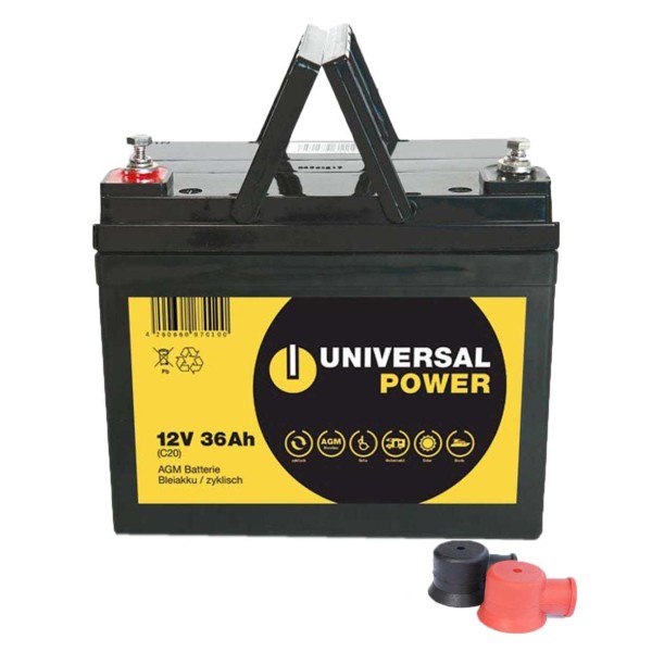 Universal Power 12LCP-36 LCP 12V 36Ah AGM