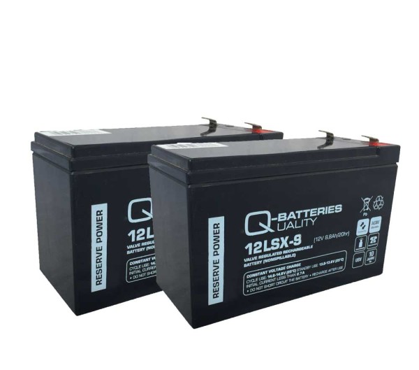 Q-Batteries 12LSX-9 LSX 12V 9Ah AGM