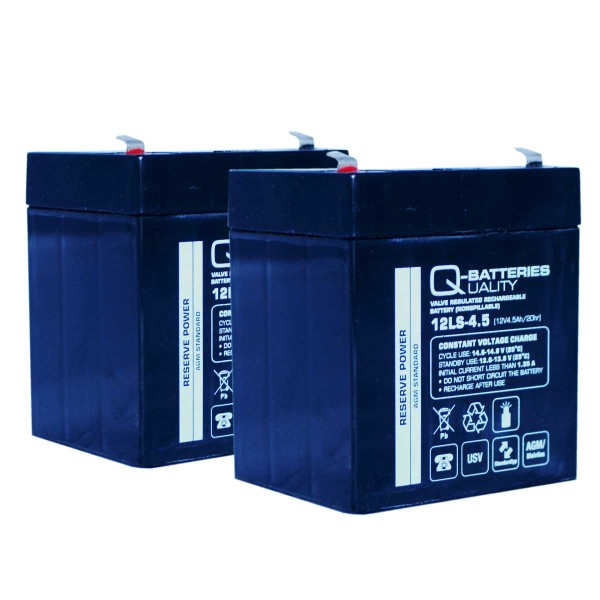 Q-Batteries 12LS-4.5 LS 24V 4.5Ah AGM