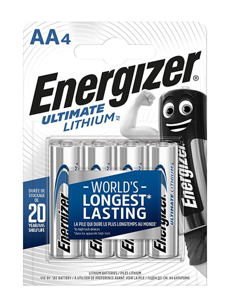 Energizer Ultimate Lithium 1,5V Randapparatuur batterij L91-4