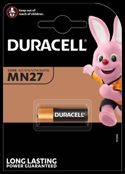Duracell MN27 batterij MN27 1stuk(s) 12V 0.02Ah