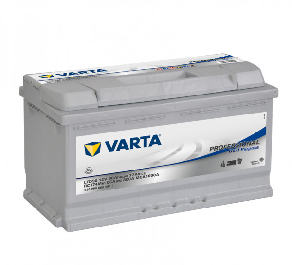 Varta LFD90 Professional Dual Purpose 12V 90Ah Zuur 930090080B912