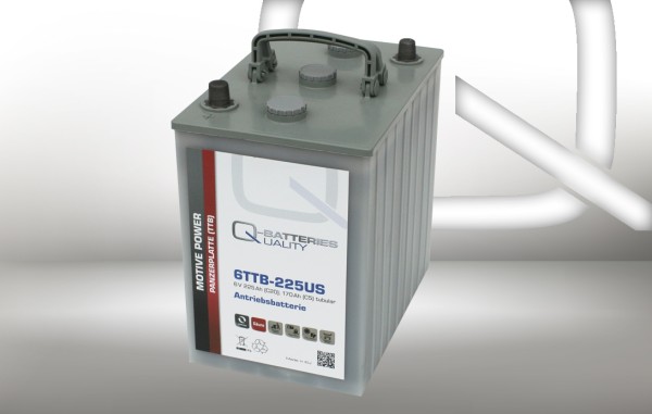 Q-Batteries 6TTB-225US TTB 6V 225Ah Zuur