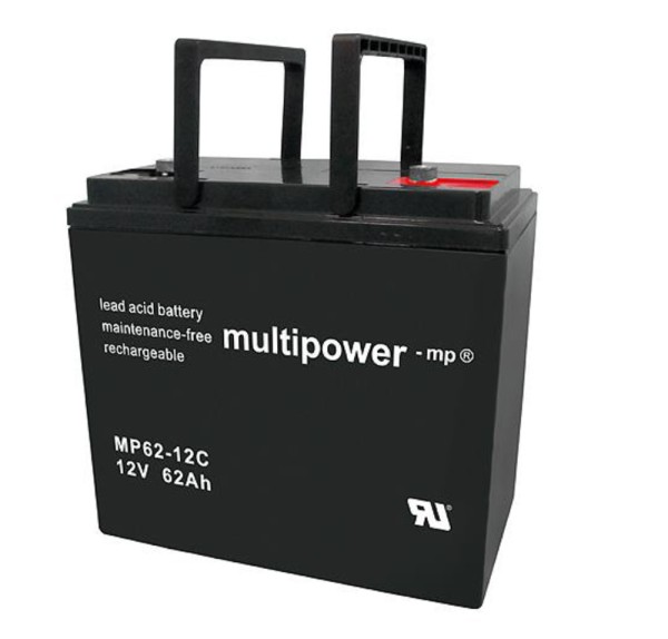 Multipower MP62-12C MP Cyclus 12V 62Ah AGM