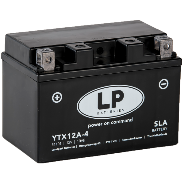 LP battery MB YTX12A-4 SLA 12V 10Ah AGM