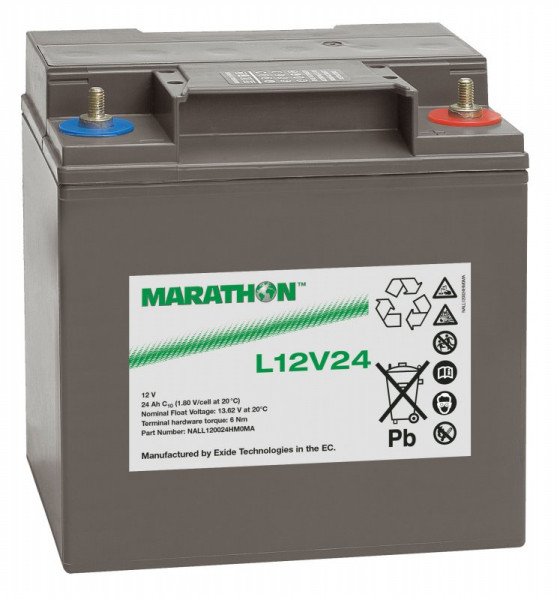 Exide L12V24 Marathon 12V 23.5Ah AGM