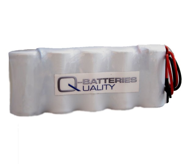 Q-Batteries NiCd Pack 6V 2.5Ah Speciale batterij Q401071