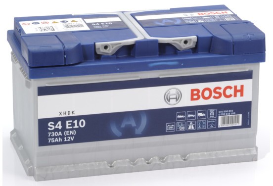 Bosch S4 E10 12V 75Ah Zuur 0092S4E100