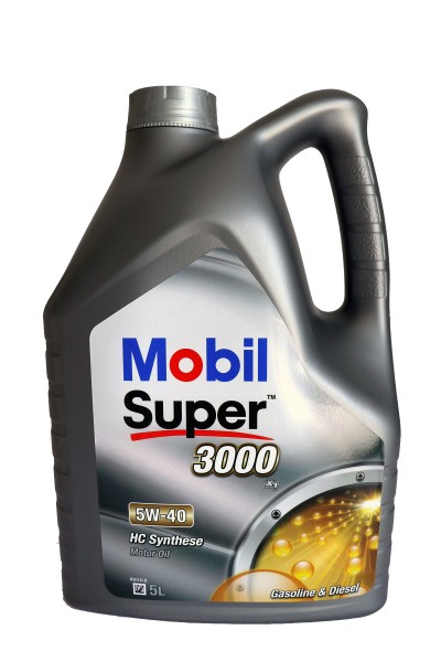 Mobiele Super 3000 X1 5 W-40 motorolie, 5 l