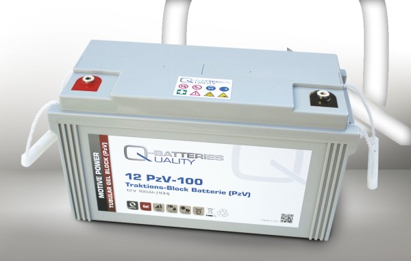 Q-Batteries 12PzV100 PZV 12V 100Ah Gel