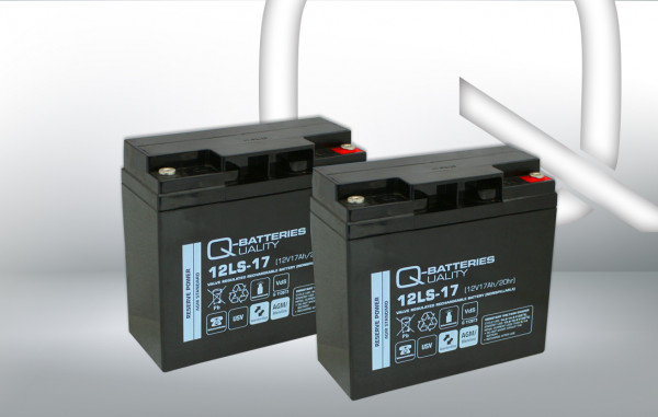 Q-Batteries 12LS-17 LS 24V 17Ah AGM