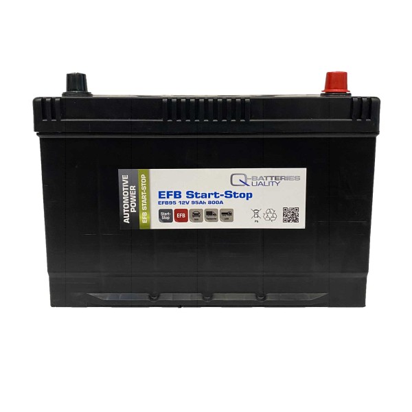 Q-Batteries EFB95 EFB 12V 95Ah EFB