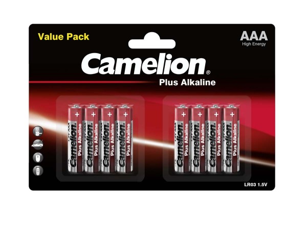 Camelion AAA batterij 4+4LR03 8stuk(s) 1.5 1.25Ah