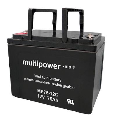 Multipower MP75-12C MP Cyclus 12V 75Ah AGM