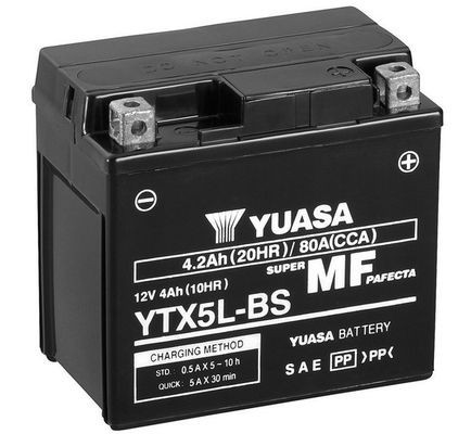Yuasa YTX5L WC YTX 12V 4.2Ah AGM