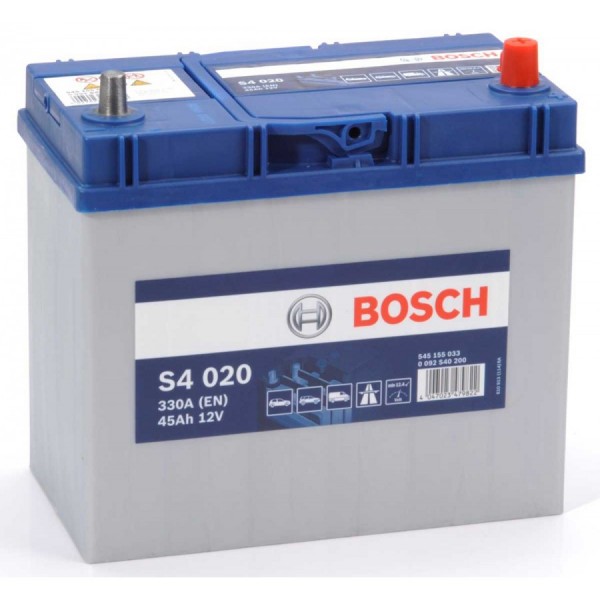 Bosch S4 020 12V 45Ah Zuur 0092S40200
