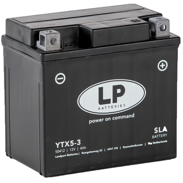 LP battery MB YTX5-3 SLA 12V 4Ah AGM