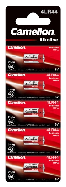 Camelion Alkaline 6 Randapparatuur batterij 4LR44-BP5