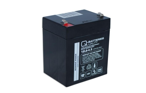 Q-Batteries 12LS4.5 LS 12V 4.5Ah AGM
