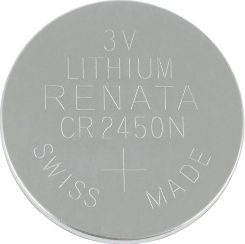 Renata CR2450N knoopcel lithium mangaandioxide UN3090