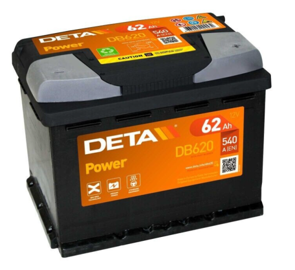 DETA Power DB620 62Ah 540A